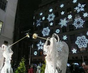 Puzzle Angels Rockefeller Center