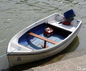 Puzzle Bateau blanc