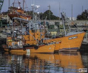 Puzzle Bateaux pour la pêche