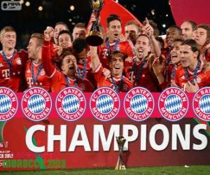 Puzzle Bayern Munich, Champion Coupe du monde des clubs 2013