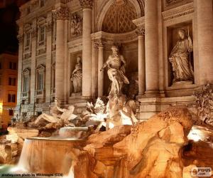 Puzzle Fontaine de Trevi, Rome, Italie