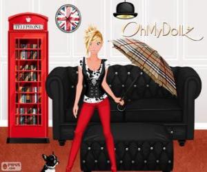 Puzzle Oh My Dollz Londres