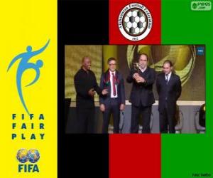 Puzzle Prix de Fair Play 2013 FIFA pour l'Afghanistan