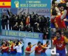 Espagne Médaille de bronze au Mondial 2011 de handball