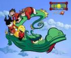 Dojo Kanojo Cho, le dragon des guerriers Xiaolin peut changer de forme