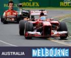 Fernando Alonso - Ferrari - Grand Prix d'Australie 2013, 2º classé