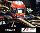 Romain Grosjean - Lotus - Circuit Gilles-Villeneuve, Montréal, 2013