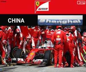 Puzzle S.Vettel Grand Prix de Chine 2016