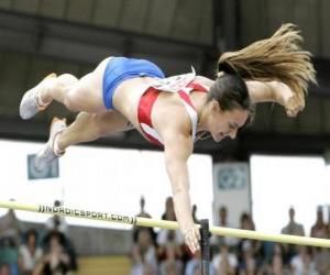 Puzzle Yelena Isinbayeva saut