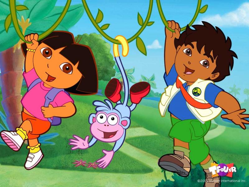 Dora, Diego et Babouche puzzle