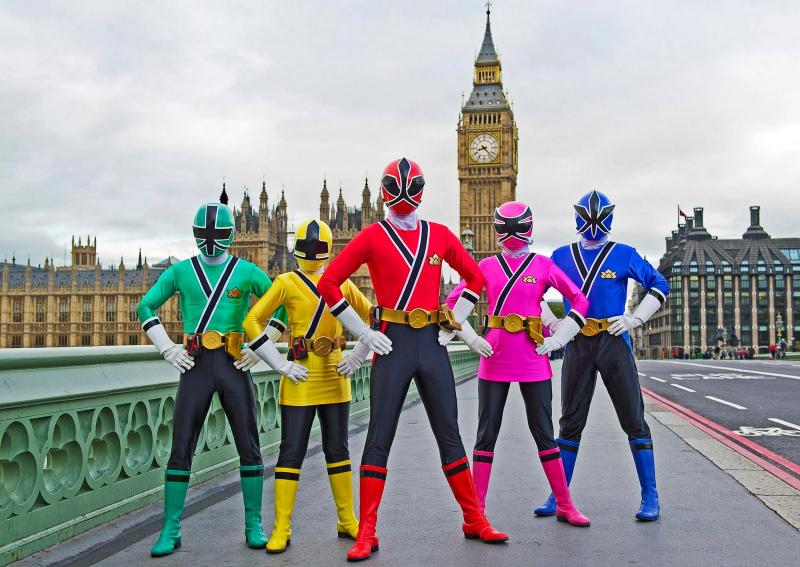 powers rangers a Londres puzzle